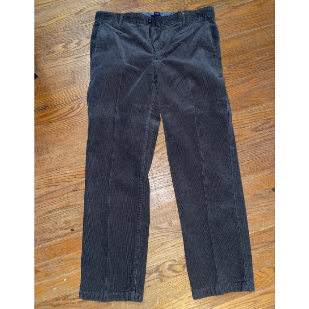 Izod gray corduroy pants waist 33 length 30